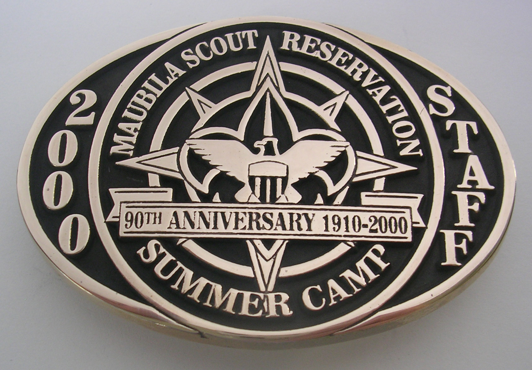 Custom Boy Scouts Buckle