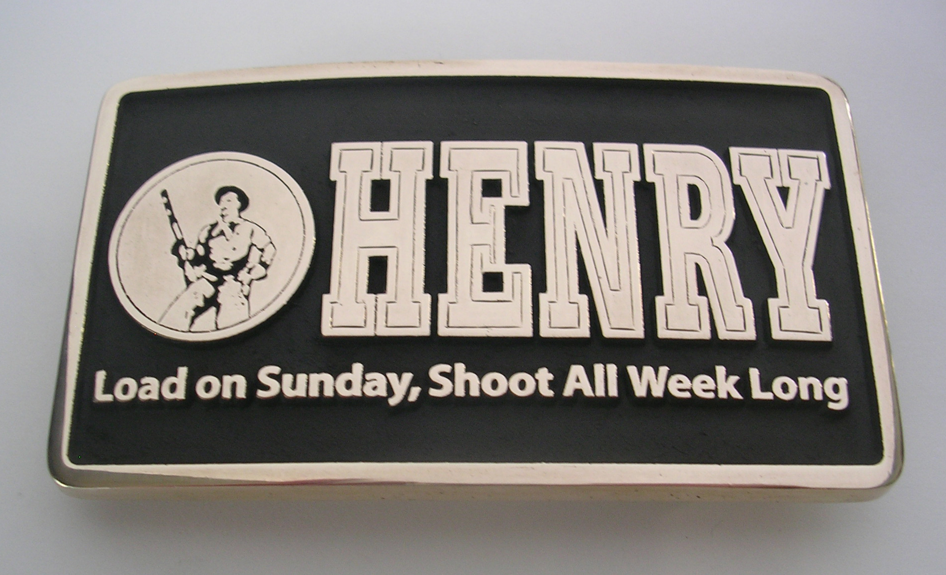 Henry Repeating Firearms Buckle