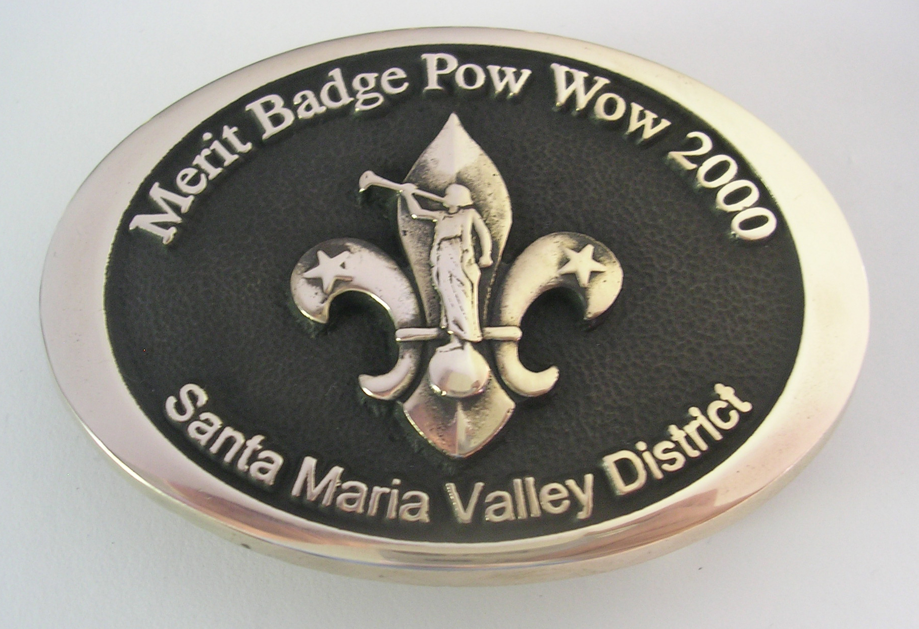 Boy Scouts Solid Brass Buckle