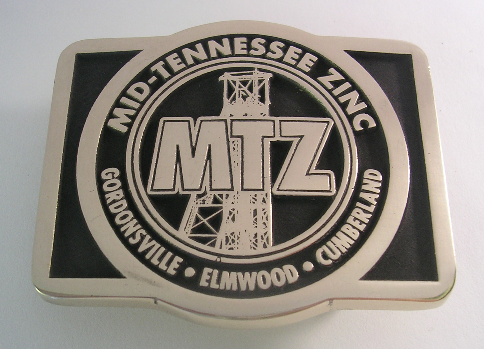 Tennessee Custom Brass Belt Buckle