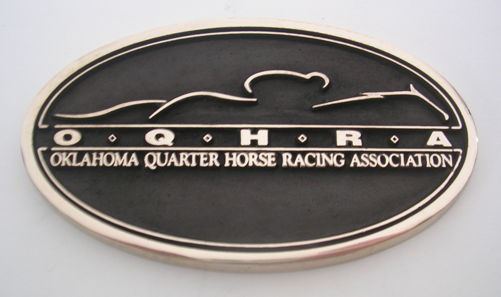 Oklahoma Quarter Horse Plaque