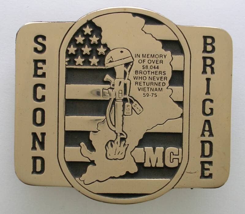 Second Brigade MC Belt Buckle