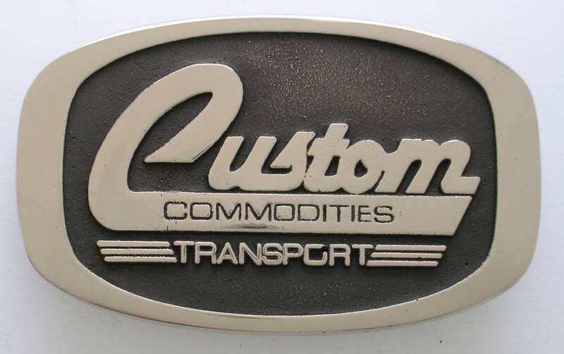Custom Commodities Buckle