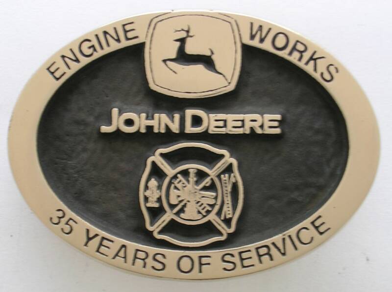 John Deere buckle