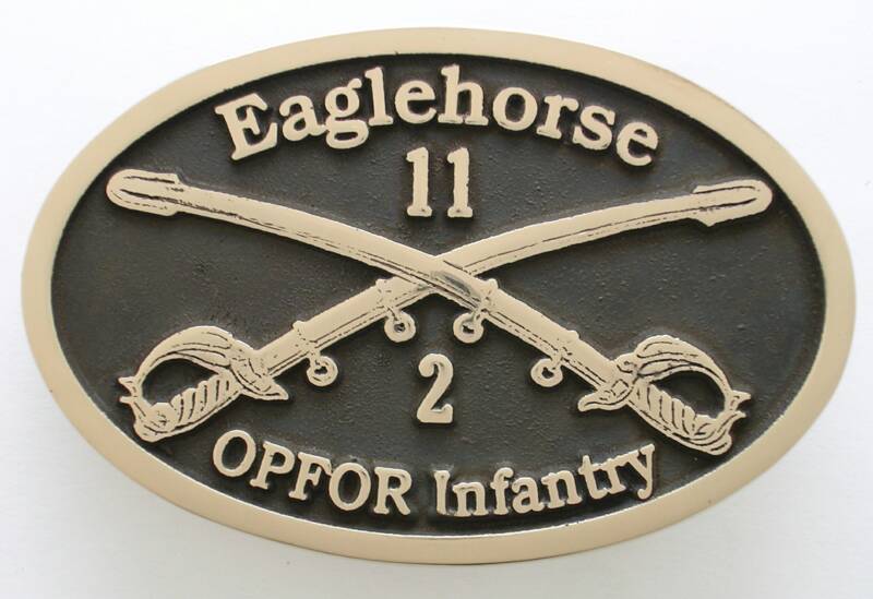 Eaglehorse OPFOR Infantry Buckle