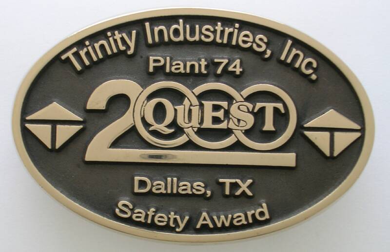 Trinity Industries Belt Buckle